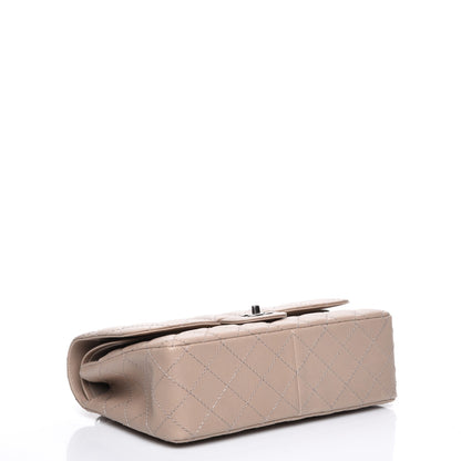 Chanel Caviar Quilted Jumbo Double Flap Dark Beige 4 of 8