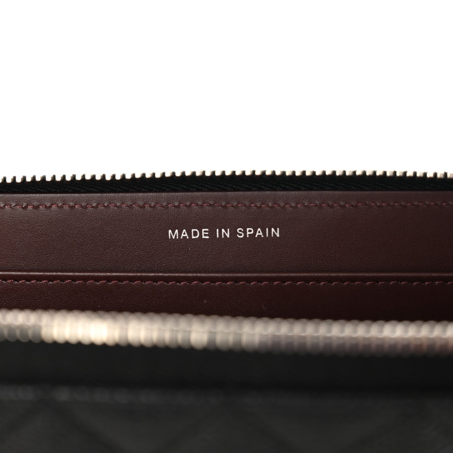 Caviar Quilted Large Gusset Zip Around Wallet Black