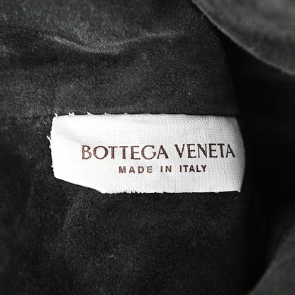 Bottega Veneta Metallic Crushed Calfskin The Mini Pouch Chlorophyll 6 of 12
