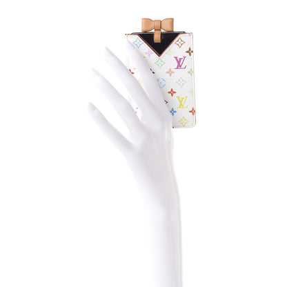 Louis Vuitton Monogram Multicolor Mirror and Case Pouch White 3 of 6