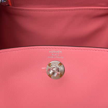 Hermes Swift Mini Lindy 20 Rose Ete 5 of 9