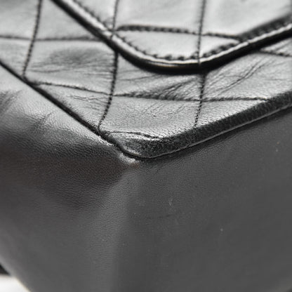 Chanel Lambskin Quilted Medium Single Flap Black 15 of 17