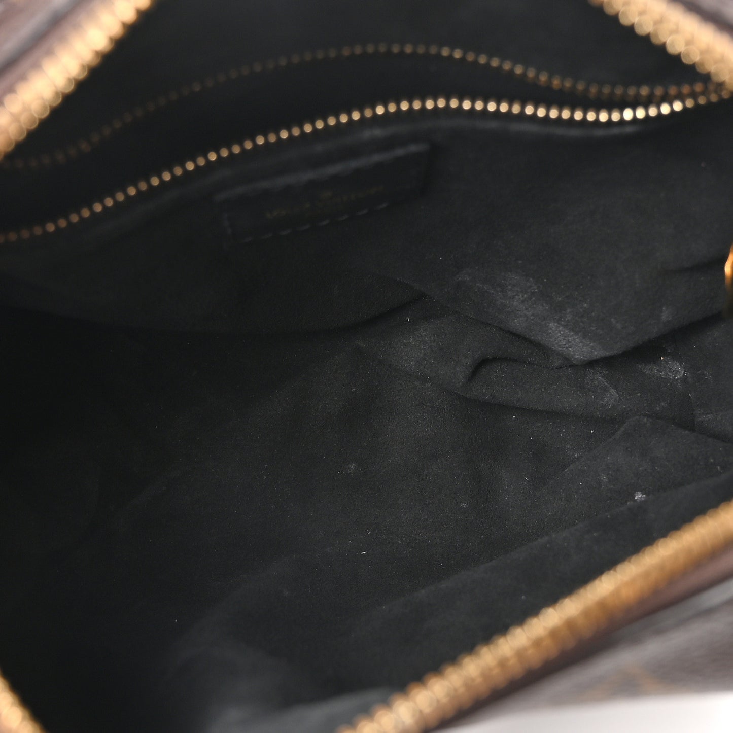 Monogram Petite Malle Souple Black