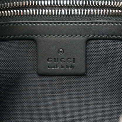 Gucci Soft GG Supreme Monogram Web Belt Bag Black Grey 6 of 12