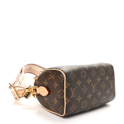 Louis Vuitton Monogram Speedy Bandouliere 20 Beige 4 of 10