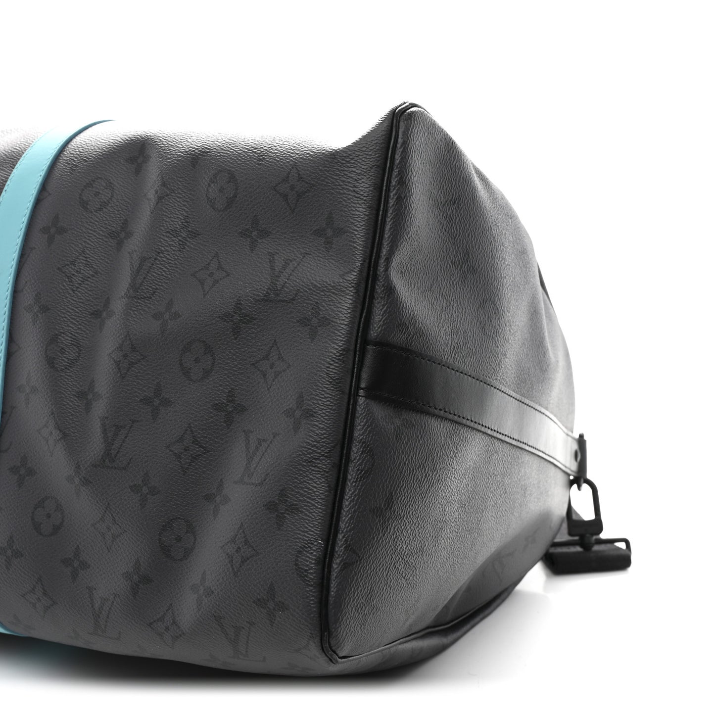 Reverse Monogram Eclipse Keepall Bandouliere 55 Turquoise