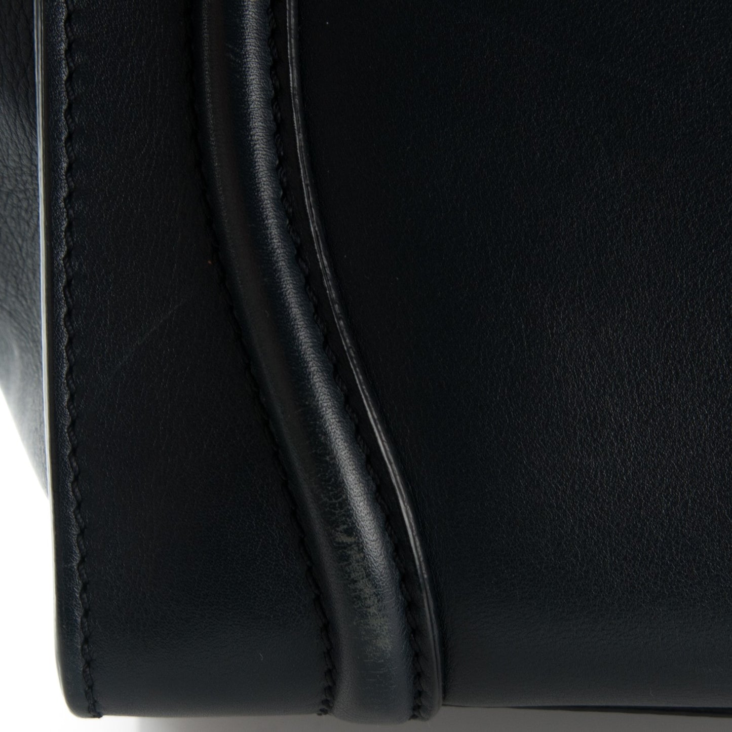Smooth Calfskin Mini Luggage Navy