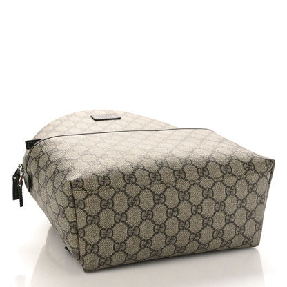 Gucci GG Supreme Monogram Margaux Calfskin Childrens Day Backpack Beige Ebony Cocoa Dark Chocolate 4 of 9