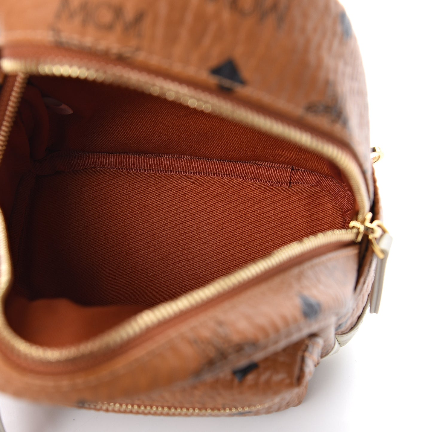 Visetos X-Mini Stark Backpack Cognac White