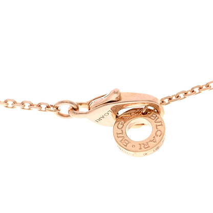 Bulgari 18K Rose Gold Diamond Mother of Pearl Divas' Dream Pendant Necklace 4 of 5