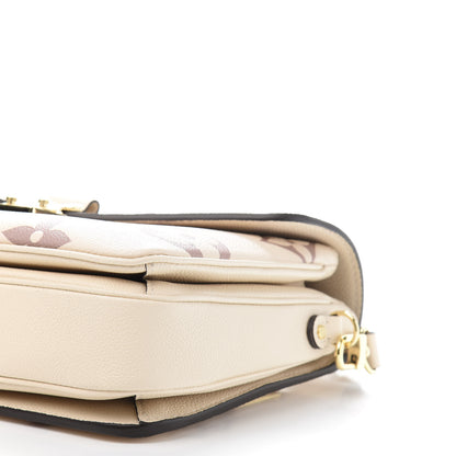 Louis Vuitton Empreinte Monogram Giant Pochette Metis Creme Bois De Rose 9 of 11