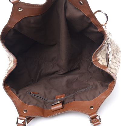Gucci Monogram Large Sukey Tote Brown 5 of 14