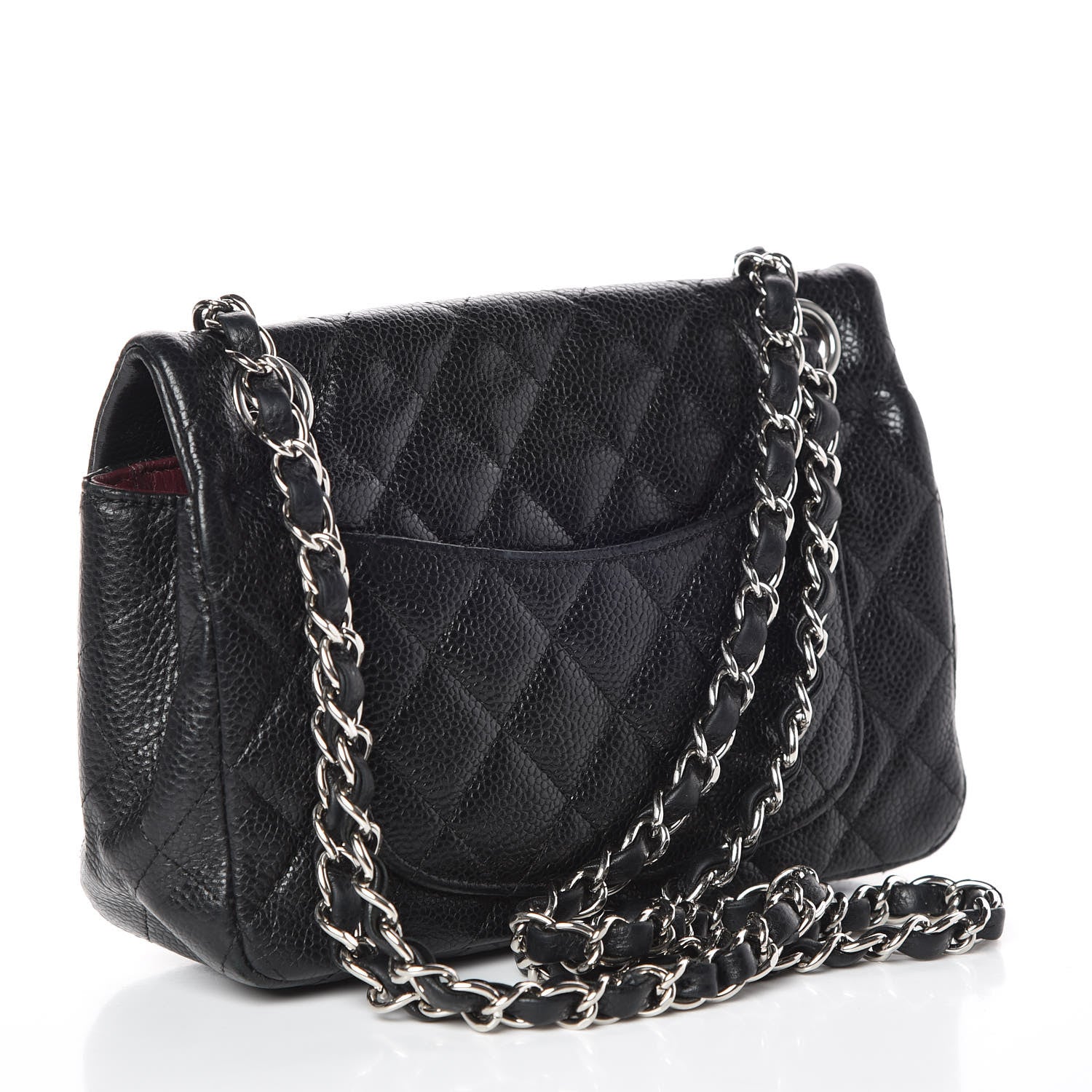 Chanel Caviar Quilted Mini Rectangular Flap Black 4 of 20
