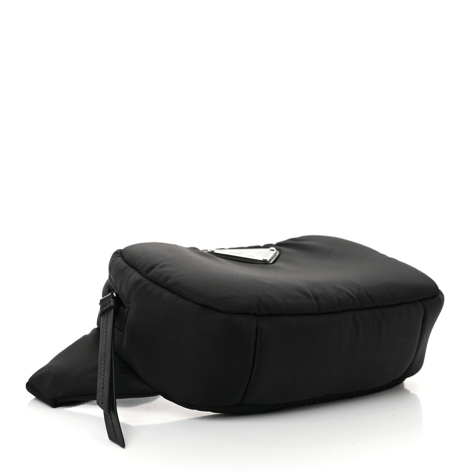 Prada Tessuto Nylon Soft Padded Belt Bag Black 4 of 14