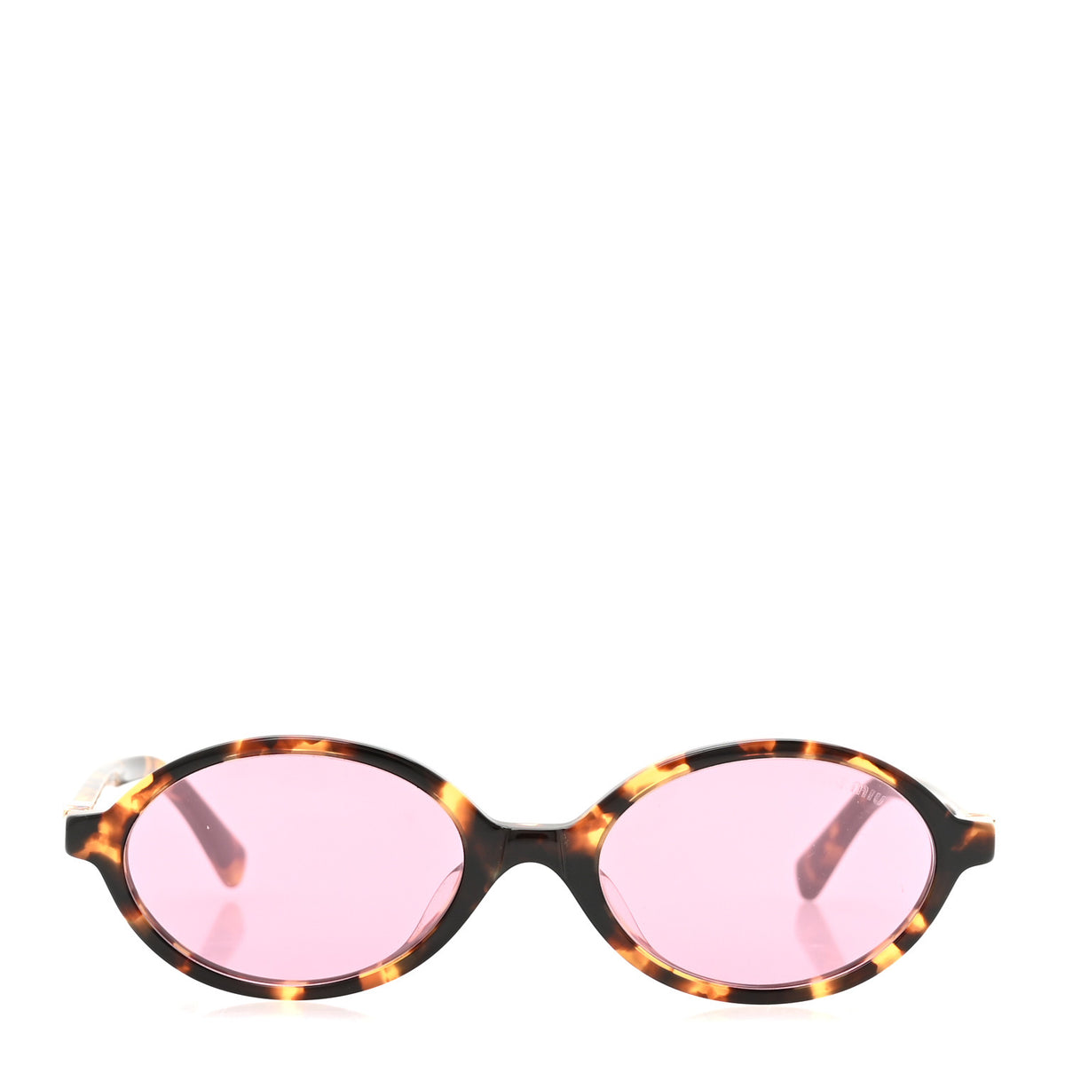 Acetate Oval Regard Sunglasses SMU04Z-F Tortoise