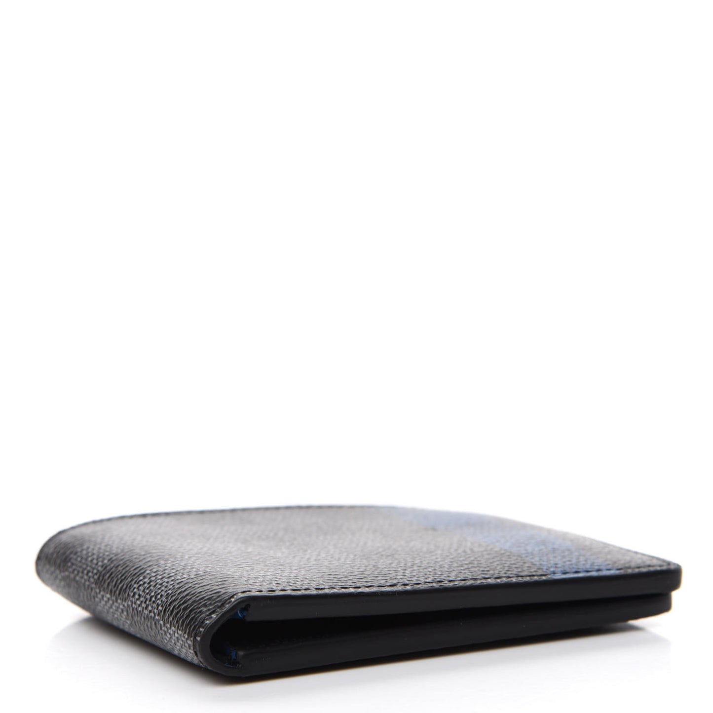 Damier Graphite Stripe Slender Wallet Blue