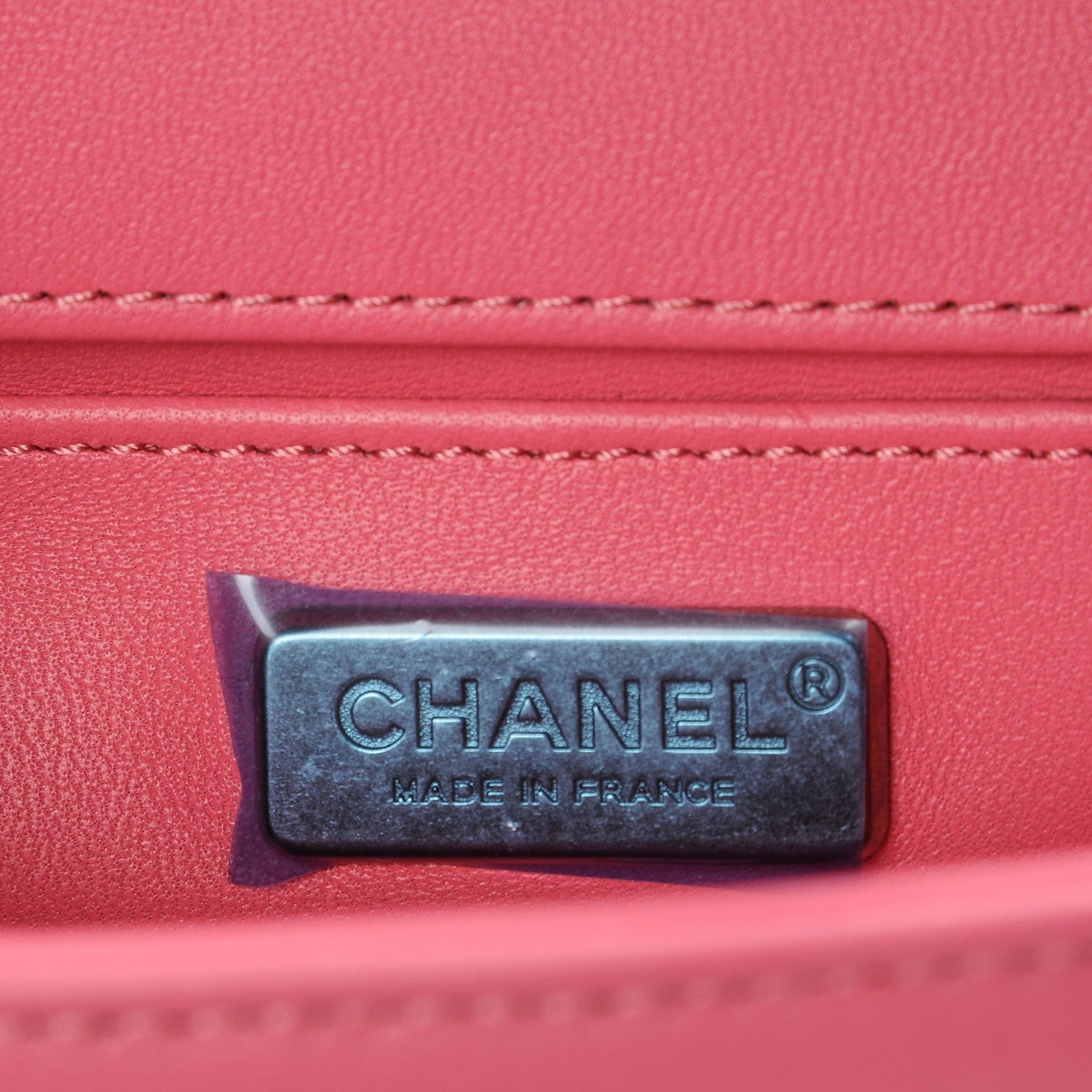 Chanel Galuchat Stingray Small Boy Flap Pink 6 of 7