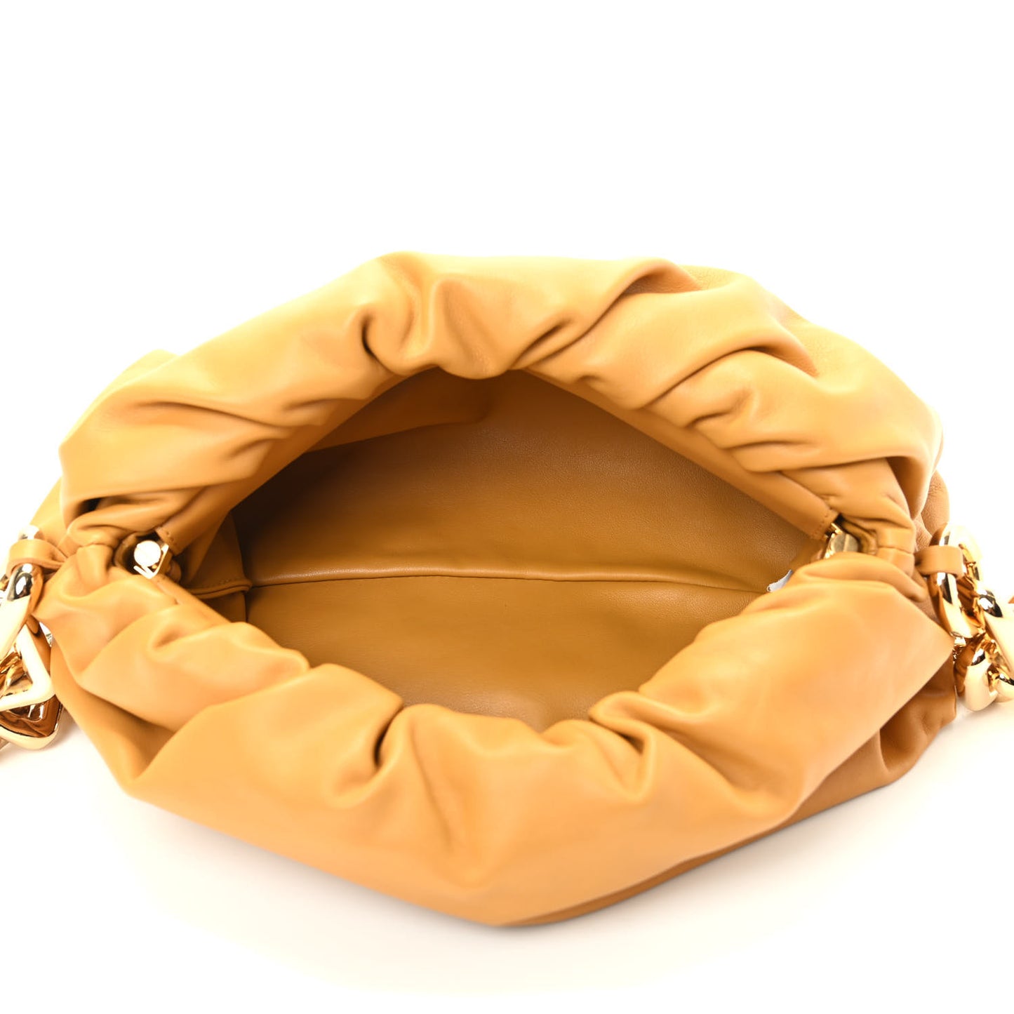 Calfskin The Pouch Chain Ocra
