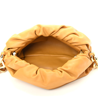 Bottega Veneta Calfskin The Pouch Chain Ocra 5 of 9