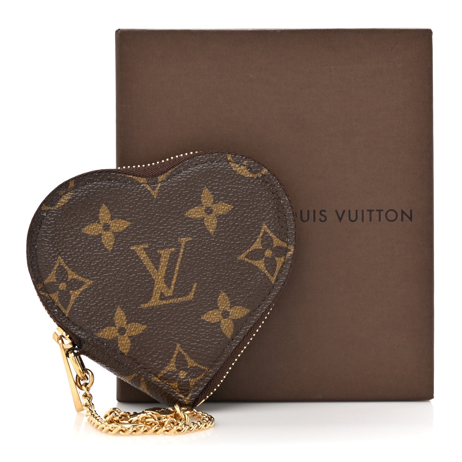 Louis Vuitton Monogram Leopard Coeur Heart Coin Purse Blanc Corail 7 of 7