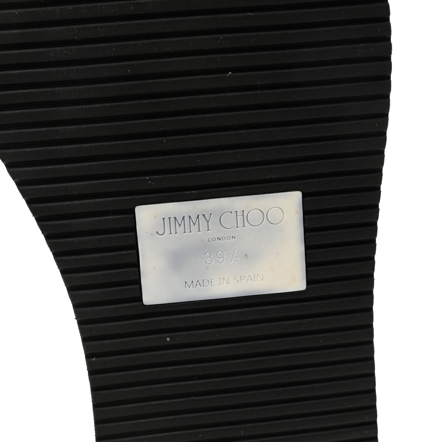 Jimmy Choo Crackled Metallic Calfskin Pine Platform Sandals 39.5 Gold 14 of 16