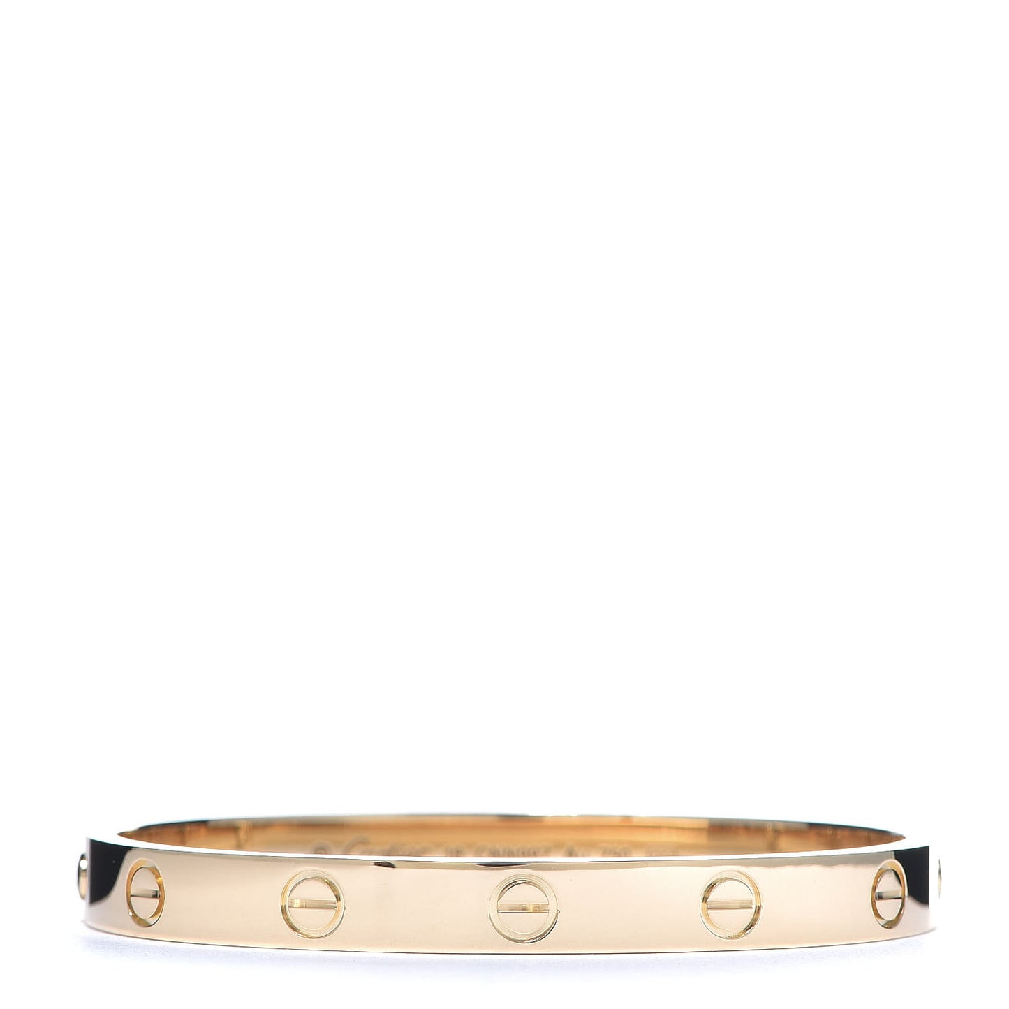 18K Yellow Gold LOVE Bracelet 16