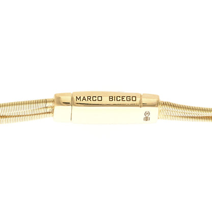 Marco Bicego 18K Yellow Gold Three Srand Coil Necklace 5 of 5