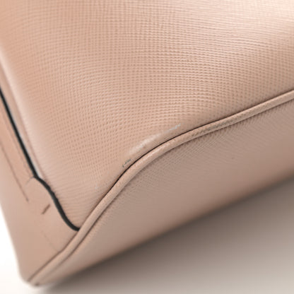 Prada Saffiano Cuir Matinee Tote Cipria Blush Pink 9 of 14