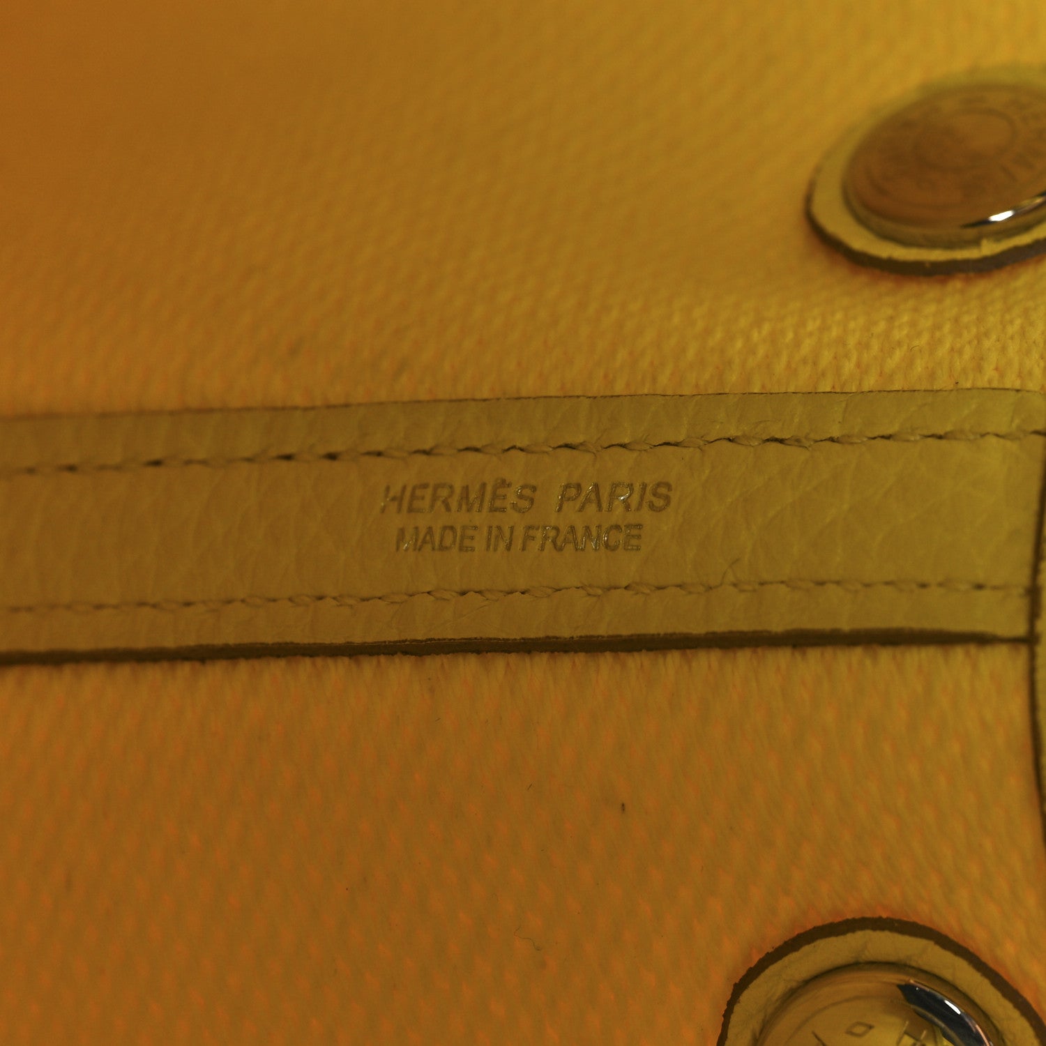 Hermes Toile Negonda Garden Party 30 TPM Ecru Citron Lime 5 of 9