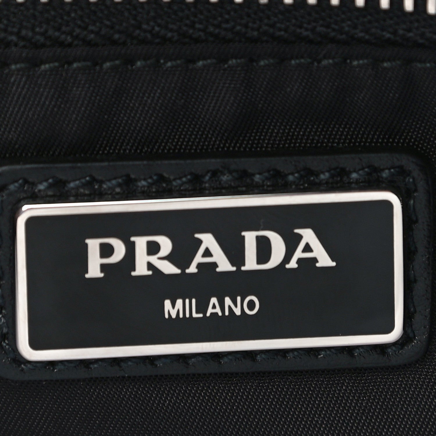 Prada X UNIVERSAL STUDIOS Tessuto Nylon Frankenstein Print Pouch Black Menta 6 of 11