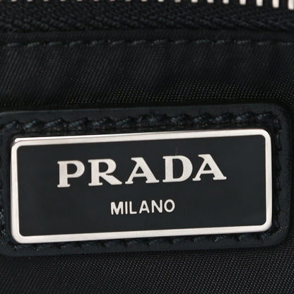 Prada X UNIVERSAL STUDIOS Tessuto Nylon Frankenstein Print Pouch Black Menta 6 of 11