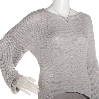 Chanel Crystal CC Timeless Necklace Silver 2 of 6