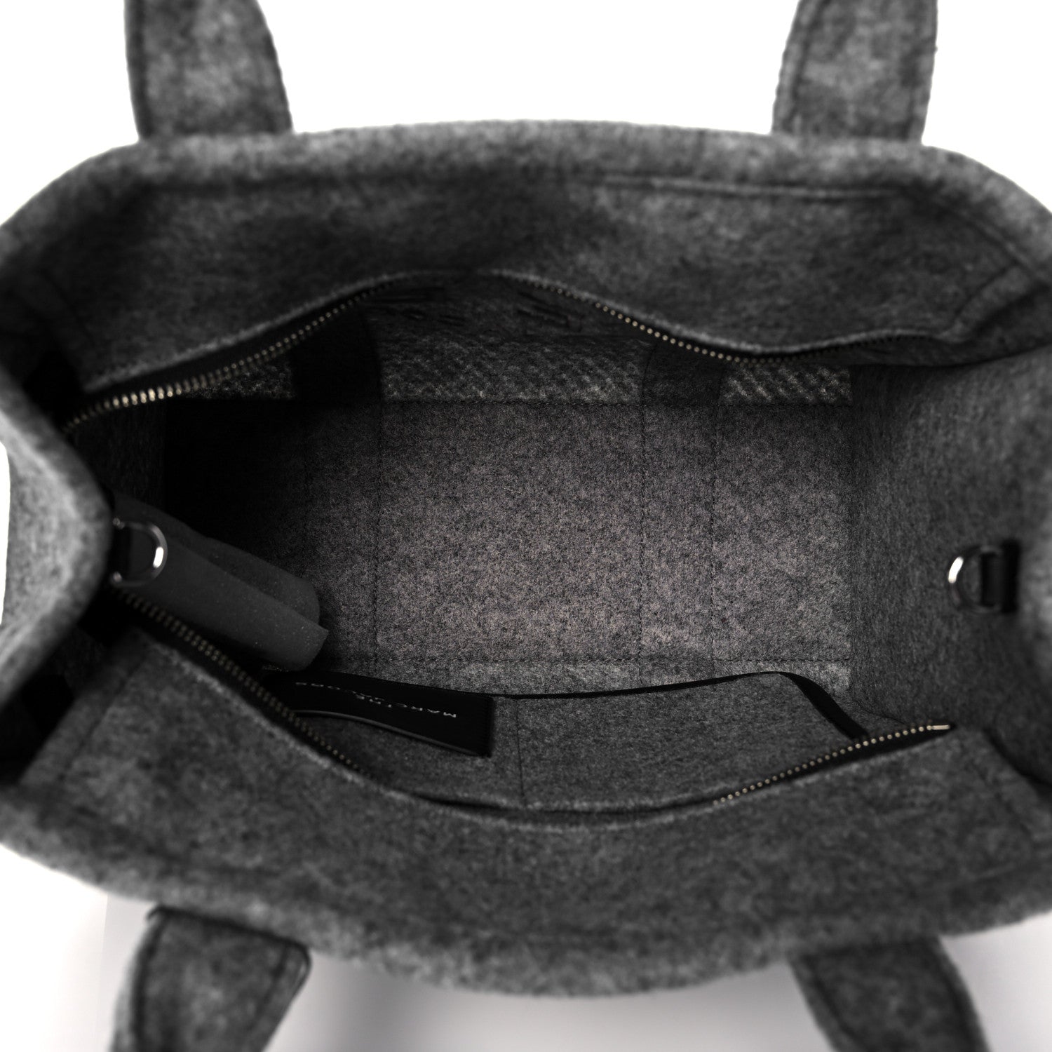 Marc Jacobs Felt Small The Tote Bag Heather Gray 5 of 11