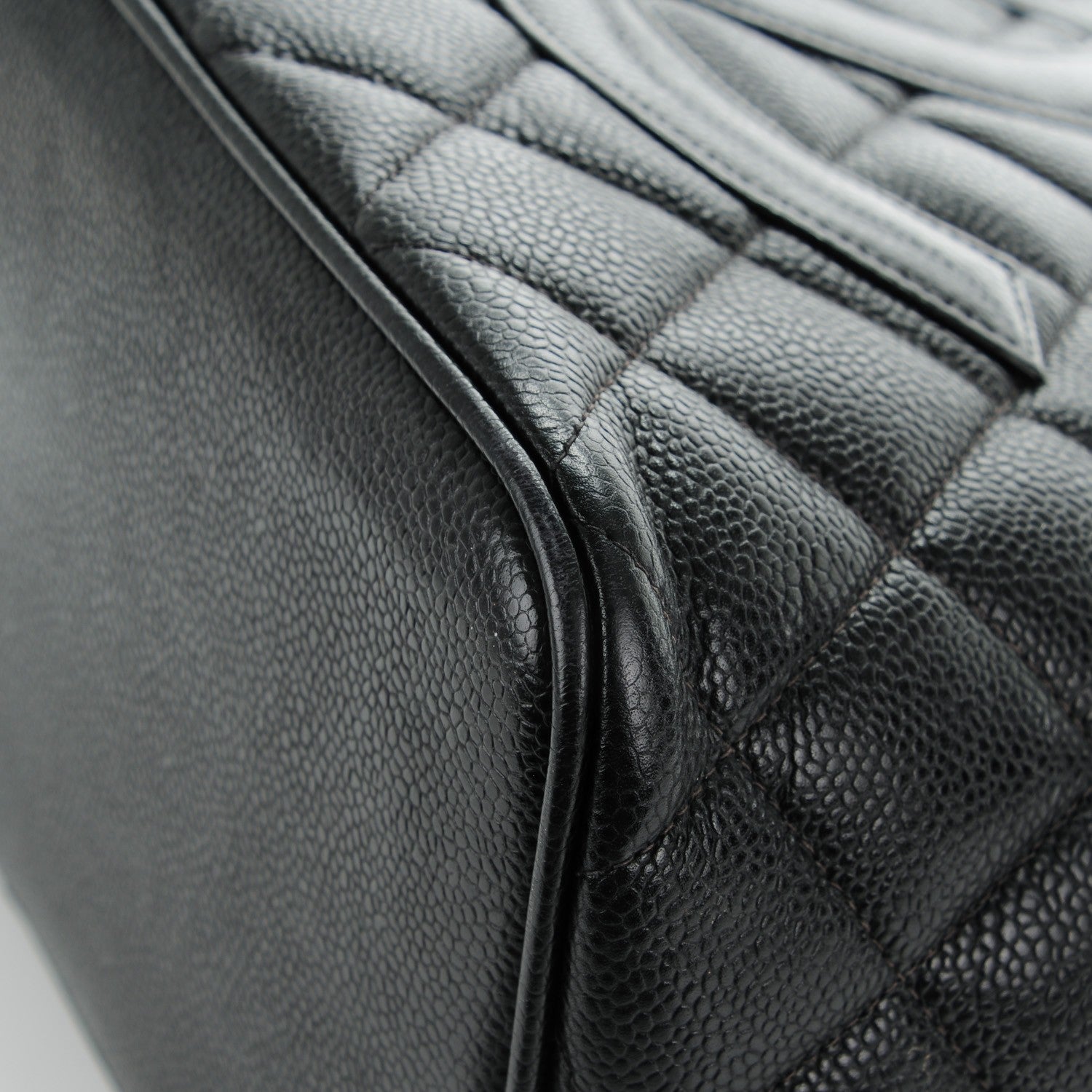 Chanel Caviar Quilted Medallion Tote Black 8 of 8