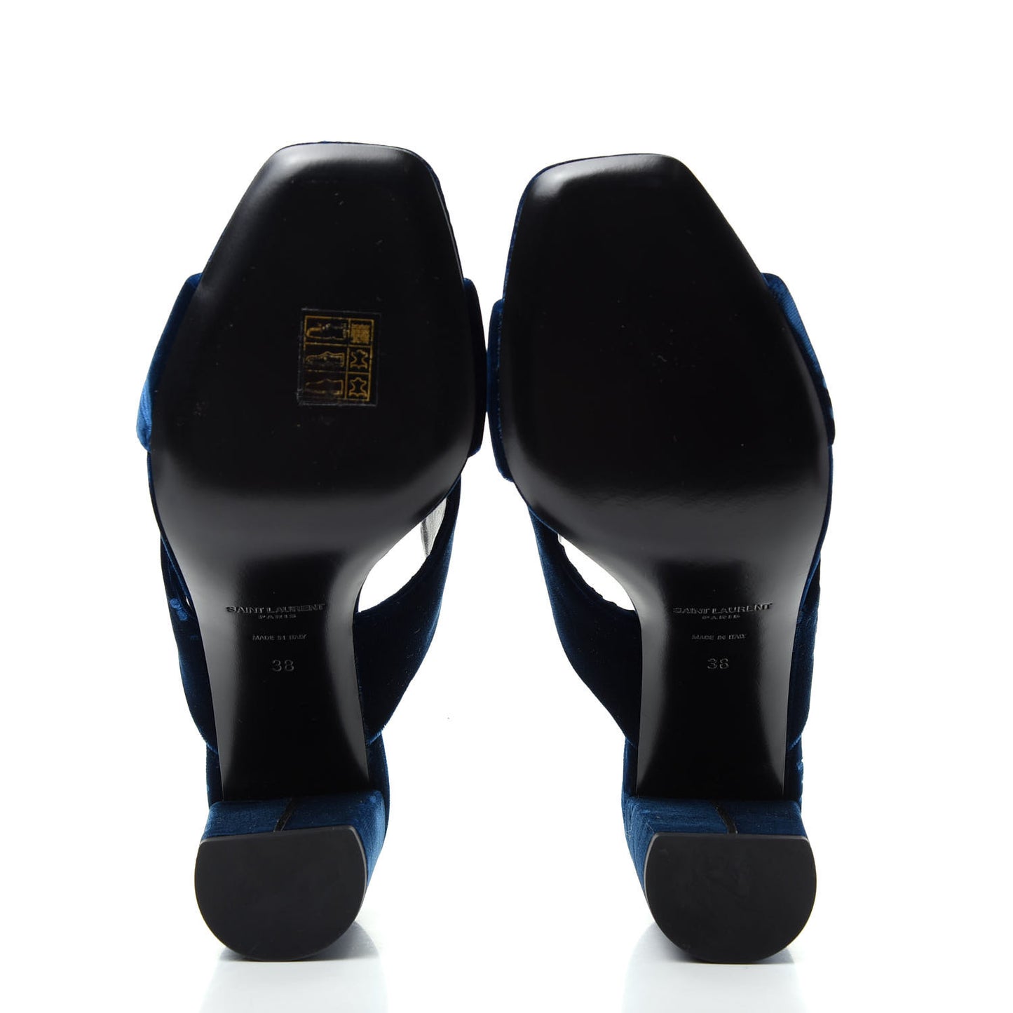 Velvet LouLou 95 Mules 38 Bluette