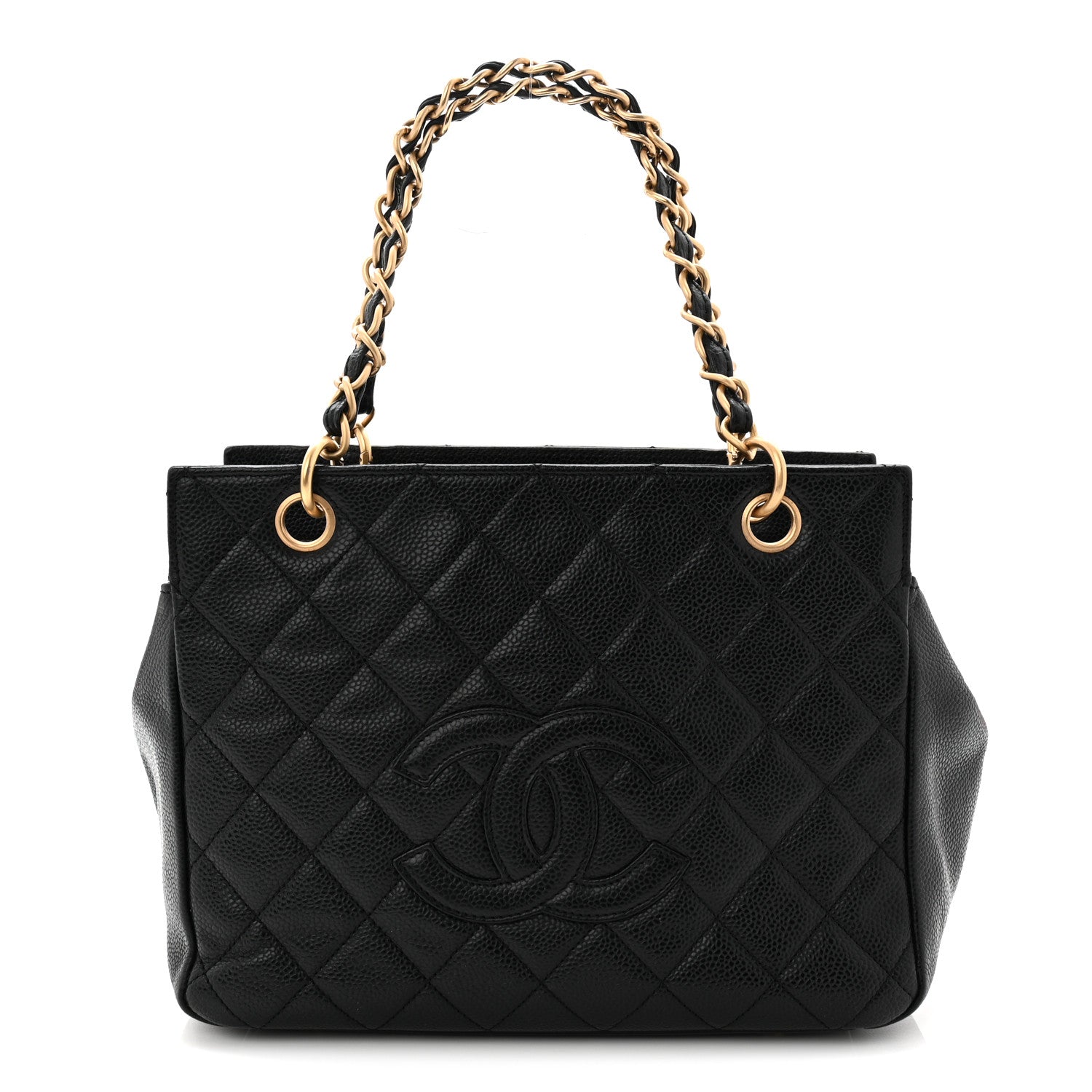 Chanel Caviar Quilted Petit Timeless Tote PTT Black 1 of 21