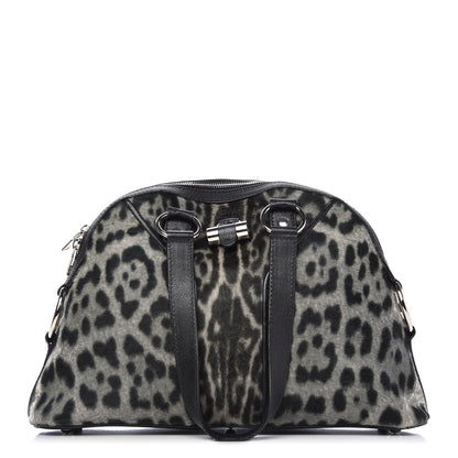 Saint Laurent Calf Hair Leopard Print Medium Muse Black 1 of 10