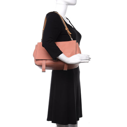 Proenza Schouler Calfskin Double Sided PS Courier Bag Coral Honey 2 of 18