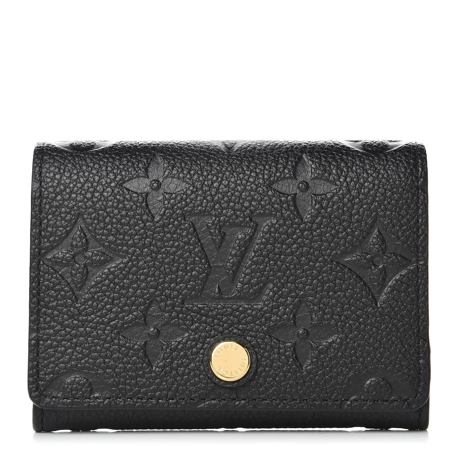 Louis Vuitton Empreinte Business Card Holder Black 1 of 7