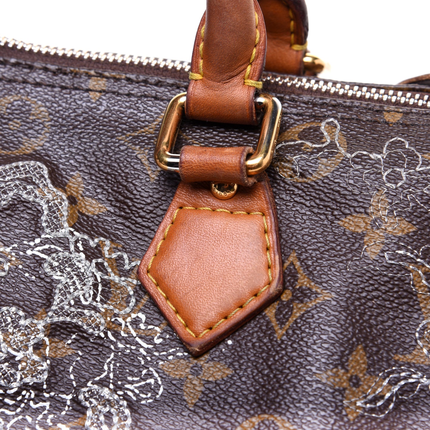 Monogram Dentelle Speedy 30 Silver