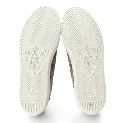 Gucci GG Supreme Monogram Fake/Not Womens Ace Sneakers 38.5 Beige New Shamarock Brown Sugar 5 of 10