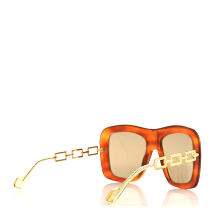 Gucci Oversize Square Frame GG0499S Sunglasses Brown 4 of 8