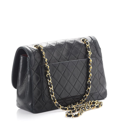 Chanel Lambskin Quilted Medium Single Flap Black 3 of 15