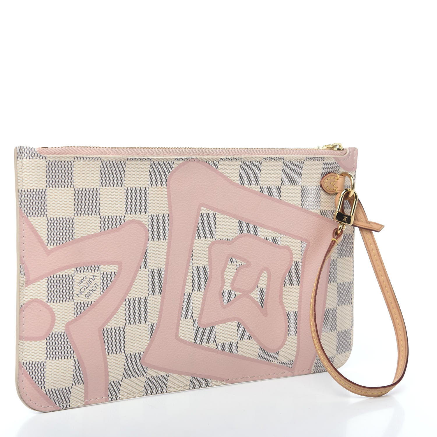 Louis Vuitton Damier Azur Tahitienne Neverfull MM GM Pochette 2 of 10