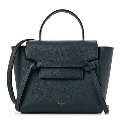 Celine Grained Calfskin Nano Belt Bag Amazone 1 of 8