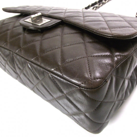 Lambskin 2.55 Reissue 227 Jumbo Flap Brown