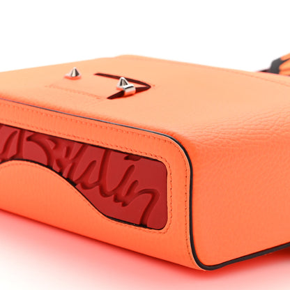 Christian Louboutin Calfskin Kypipouch Small Top Handle Messenger Bag Orange 9 of 9