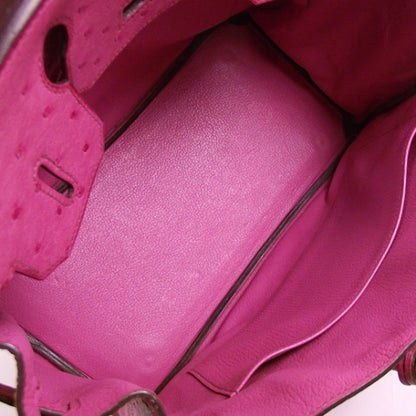 Hermes Ostrich Birkin 30 Fuchsia 7 of 12