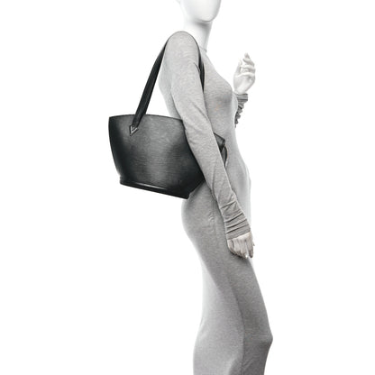 Louis Vuitton Epi Saint Jacques PM Long Straps Black 2 of 12