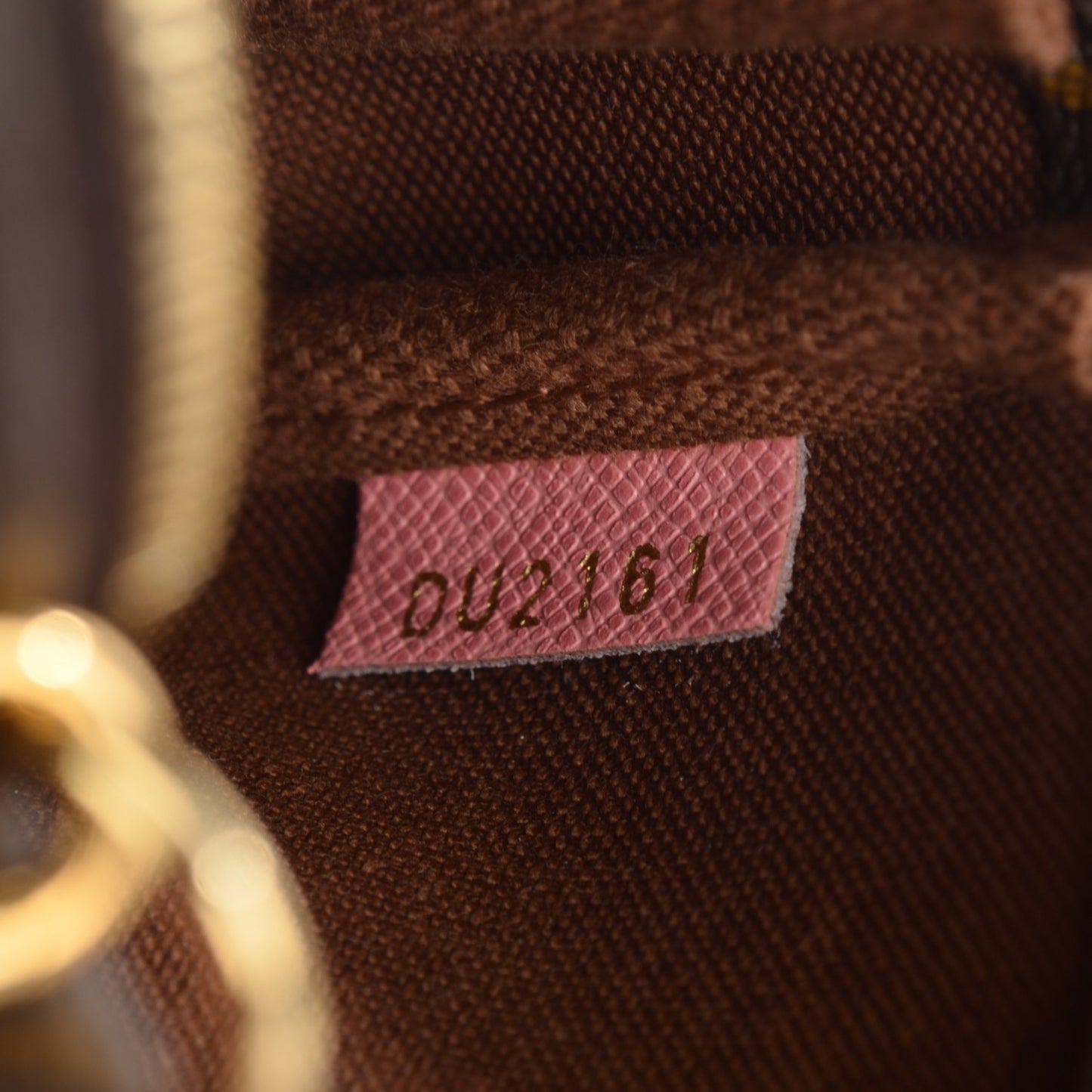 Monogram Illustre Mini Pochette Accessories Rose